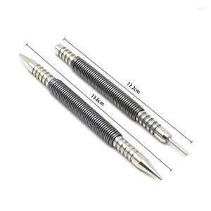 Hammerless Nail Spring Door Pin Removal Tool Set Hinge Punch Holes Loaded Marking Metal Woodwork Drill Bit
