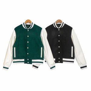 Designer Mens Jackets High School Baseball Coat Sport Casual Classic Brand Kawaii Stampa outwear sottili con tasche femminile oversize