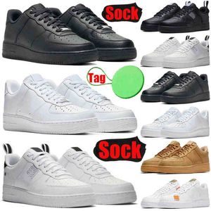 Wholesale one af1 Designer 1 lows mens womens running shoes utility triple black white shadow men women trainers sports sneakers runners