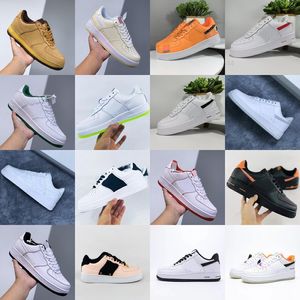 Wholesale Casual Shoes Trainers Sneakers Platform Mens Womens Classic Triple White Black Forces 1 Airforce Af1 Og Size 36-45 5.5-11