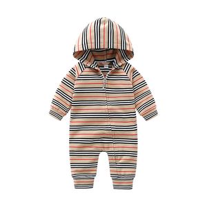 Designer Babys Jumpsuits Rompers Infants Clothing Breathable Pure Cotton Newborn Clothes