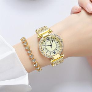 Orologi da polso da donna orologio da polso con strass di lusso 2022 orologio da polso al quarzo moda casual in acciaio inossidabile orologio da donna Relogio