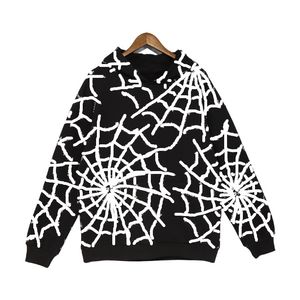 Men Hoodies Spiders Web Zipper Letter Printing Sweatshirts Mens Designer Hoodie Women Sport Letter Sweatshirt Pullover Casual Clothing