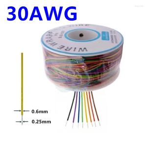 Aydınlatma Aksesuarları 280m 30AWG Sarma Tel Teneke Kaplama Bakır B-30-1000 Kablo Breadboard Jumper Yalıtım Elektronik İletken Konnektörü