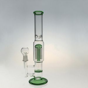 Honungskaka till 8 arm tr￤d perc glashoppor vatten bong 18 mm fogstorlek r￶kr￶r