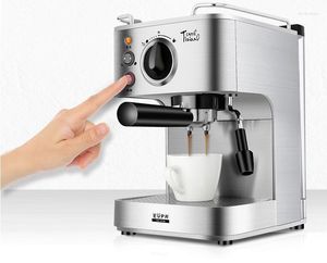 Italian Coffee Machine Household Semi-automatic Maker Commercial Steam Type Cooking TSK-1819A