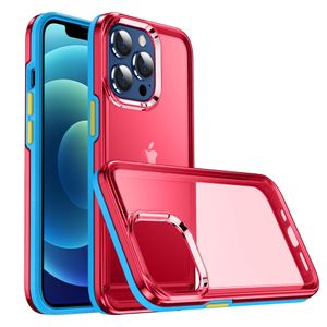 TPU Silicone Clear Phone Cases for iPhone 12 13 14 Pro Max 7 8 Cover Prochproof Protction Provaprent