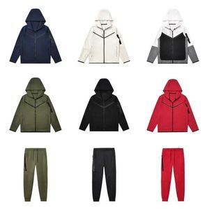 Tjock teknisk fleece -träning Mens Sports Sportkläder Pants Hoodies Jackor Space Cotton Trousers Womens Bottoms Joggers Man Running Jacket Högkvalitativ muti Män