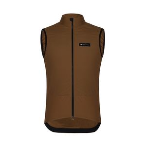 Gilet da uomo SPEXCEL Gilet da ciclismo invernale in pile antivento e termico aggiornato Gilet da ciclismo a 2 strati con 3 tasche posteriori Marrone 220919