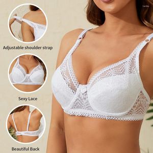 Strój jogi stanik plus size seksowne bralette z uprawą bresy Kobiety push up koronkowy żeńska bielizna brassiere dewcenid czarny stanik c d cup