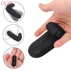 Beauty Items Foreplay Waterproof Mini Finger Vibrator Vibrating Massager G-spot Adult sexy Toys for Women Vagina Stimulation Products