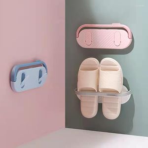 Ubrania do przechowywania garderoby kreatywne stojak na buty wielofunkcyjne kapcie łazienkowe bez uderzenia ściany wiszące szafy kuchenne