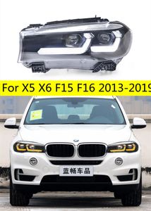 Reflektor LED dla BMW X5 x6 F15 F16 20 13-20 19 Reflektor F85 Sygnał skrętu LED Wysoka mijała światła dzienne reflektory biegowe