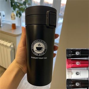 زجاجات المياه القهوة القدح الحرارية الفولاذ المقاوم للصدأ القهوة Thermbly Cups Vacuum Flask Thermo Water Mug Thermocup 220919