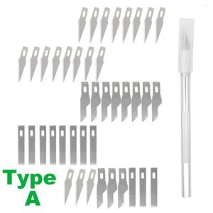 Set di utensili manuali professionali 40in1 SANHOOII Lame per coltelli da intaglio in metallo antiscivolo Strumenti per graver per telefono cellulare Laptop Kit per bisturi in legno PCB