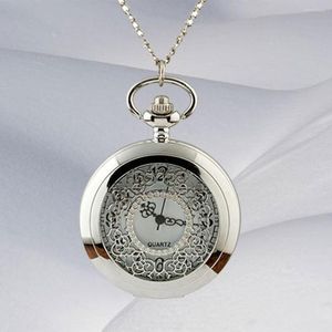 Pocket Watches Classic Simple Design Personality Watch для украшения используйте серебро