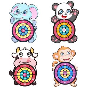 Cartoon Dart Board Games Children Target Sticky Ball Novelty Interactive Toy Classic Throw Toys Funny Games Kit kids Gift