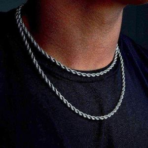 Chokers vnox 25mm rep halsband halsband för män kvinnor vridna Sigapore länkar choker grundläggande casual punk rock rostfritt stål man krage j220916