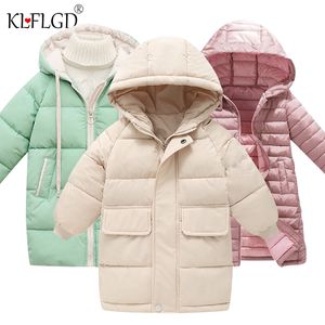 Daunenmantel Winter Mädchen Mäntel für Jungen hochwertige Jacken für Kinder Kleidung warme Mädchen Jungen Jacken Mäntel lange Kapuze Kinder Oberbekleidung 220919