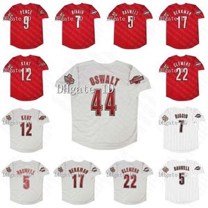 GLANIK1 VINTAGE 2005 Jersey Craig Biggio Jeff Bagwell Roger Clemens Lance Berkman Roy Oswalt Hunter Pence Kent zszyty haftowe koszulki haftowe