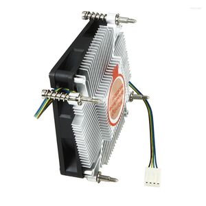 Компьютерные кабели CPU Cooler Silent Pwm Radiator Radiator Охлаждение 27 мм Низкий профиль для ITX Case A4 Slim Chassis LGA115X