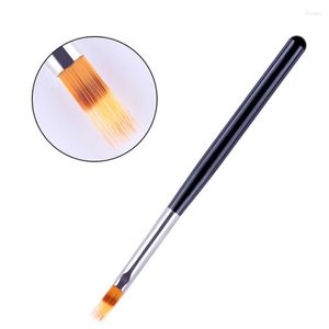 Nail Brushes BORN PRETTY Gradient Painting Pen Drawing Brush Black Wooden Handle UV Gel Art Tool