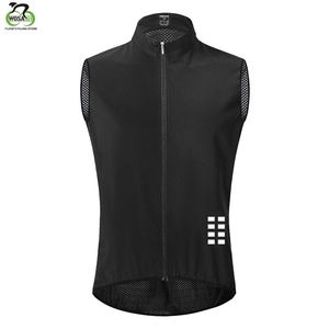 Men's Vests WOSAWE Cycling Vest Keep Dry And Warm Mesh Ciclismo Sleeveless Bike Bicycle Undershirt Jersey Windproof Cycling Clothing Gilet 220919