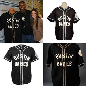 GLAC202 Babe Ruth Bustin 'Babes Baseball Shirt 1927 Home Black Jersey Homens personalizados Mulheres Juves de beisebol juvenil qualquer nome e n￺mero Stitched