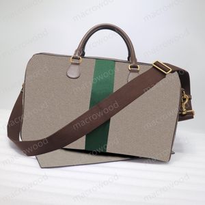 Designer-Reisetasche, Ophidia, groß, 55 cm, Retro-bedruckte Reisetasche, modische vielseitige Handtasche für Herren, einzelne Schulter-Reisetaschen, lässige Handtaschen, Damen-Tragetasche