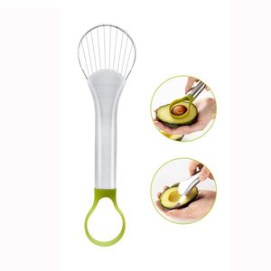 Avocado Slicer and Pitter Fruit Cutter Grater Tool 2 in 1 Accessori per la cucina per la rimozione del nucleo in acciaio inossidabile XBJK2104