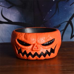 Decorazioni natalizie Halloween Giocattolo elettrico Ciotola di caramelle con salto Teschio Mano Occhi spaventosi Festa Decorazione raccapricciante Teschio infestato Ciotola Ktv Bar Horror Prop 220916