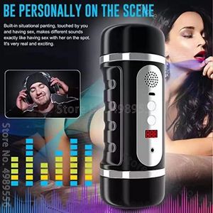 Full Body Massager Sex Robot for Men Blowjob Masturbator Vagina Vibrator Sucking Airplanes Cup Machine Pocket Man Toys Me D6OC 202Z DKEH F9G1