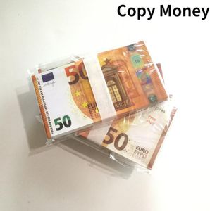 Kopiergeld-Requisite, Euro-Dollar, 10, 20, 50, 100, 200, 500, Partyzubehör, gefälschte Filmgeldscheine, Spielsammlung, Geschenke, Heimdekoration, Spiel-Token17IQVN8U