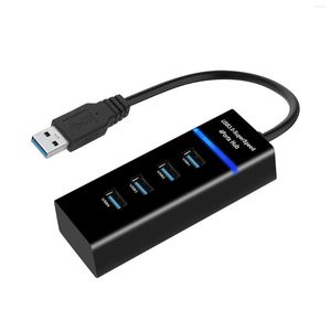 Para laptop PC Data Transfer Acessories Mouse de teclado 5 Gbps Plugue e reproduzir extensor de alta velocidade com 4 3.0 portas hub USB