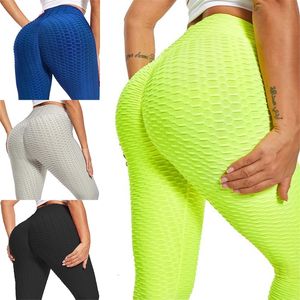 Mulheres leggings bunda crack anti celulite para mulheres pêssego elevador leggin push up booty calças de cintura alta treino yoga calças 220919
