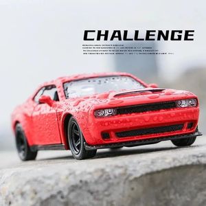 Diecast Model Car Dodge Challenger Srt Demon RMZ City 1 36 Alloy Car Modelo da série Supercar Series Gifts Gifts Simulation Requintado Diecasts Veículos de brinquedo 220919