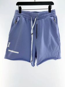 Designers masculinos shorts calças casuais letras de algodão puro marrom masculino feminino de atordoamento moda calma de calça hip hop masculina roupas