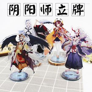 Sacchetti per gioielli Anime Onmyoji Acrilico Stand Model Plate Holder Desktop The Yin Yang Master Action Figures Display per imballaggio decorativo