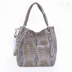 Evening Bags Designer Women's Genuine Leather Handbag Casual Ladies Crossbody For Women 2022 Shoulder Snake Skin Bag