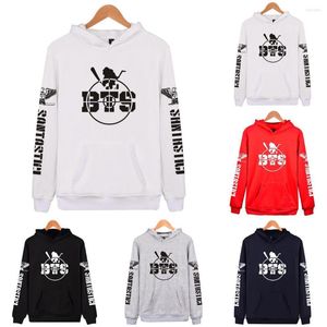 Aynı kapüşonlu kazak ile erkek hoodies konseri gevşek çift kıyafet sweatshirt kuzu kaşmir astar