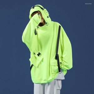 Erkek Hoodies Harajuku Düz Renk Kapşonlu Üstler Kadın Erkek O Boyun Sweatshirt Bayanlar Hip Hop Giyim