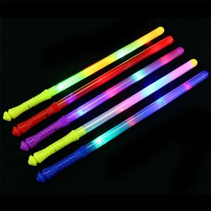 Light Sticks de LED 20pcs luzes adultas piscando carnaval pl￡stico bar bast￣o aplaudindo festas luminosas infantil presente de anivers￡rio 220919