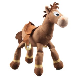 Плюшевые куклы 25 см мультипликационная история начинки животные Bullseye милая маленькая лошадь модель кукол День рождения девочка детские дети подарок для детей игрушки 220919