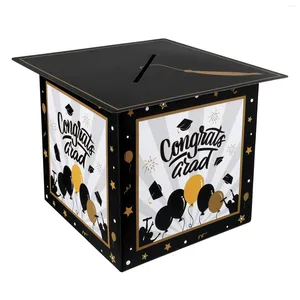 Gift Wrap 2022 Grad Classmate Wish Holder Cards Box Party Supplies Congrats Case