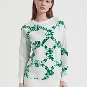 Kvinnors tr￶jor Wixra Women Oneck Pullover mjuka tr￶jor V￤rmfj￤der Autumn Kvinna Casual High Streetwear Sticked Top 220920