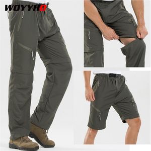 Outdoor Pants Winter Fleece Quick Dry Detachable Hiking Men Sport Summer Climbing Trekking Trousers Breathable Fishing Shorts 220919