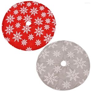 Christmas Decorations Snow Tree Skirt Xmas Carpet Merry Ornament Year Navidad Home Decor