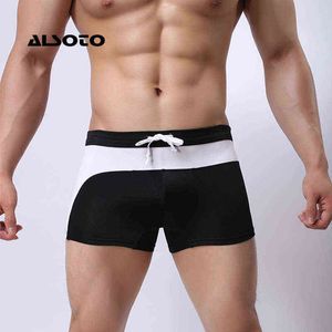 Men's Swimwear Alsoto Men Swimming Shorts Swimwear PushUp Man Swimsuit Low Waist Sexy Swim Sport Beach Male Bikini Swimming Swimsuit For Men J220913