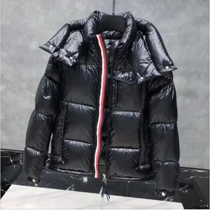 M Winter Outdoor Freizeit Sport Designer Daunenjacke weiße Ente Windschutz Herren Parkas Jacken Kragen Hut warm halten echte Wolfshaut Mode klassischer Abenteuermantel 2365