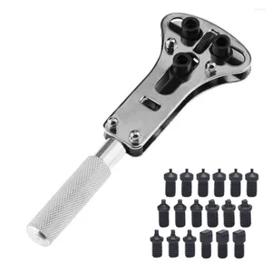 Watch Repair Kits 18 Pins Replaceabl Parts Tools Kit Wrist Case Opener Adjustable Screw Back Remover Wrench Tool